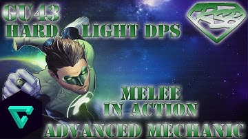 DCUO: Hard Light Dps Melee Advanced Mechanics in Action | GU43 | Spark of Parallax