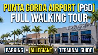 Punta Gorda Airport (PGD) Full Walking Tour | Parking, Allegiant Check-in & Terminal Guide