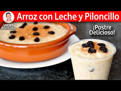 ARROZ CON LECHE Y PILONCILLO | Vicky Receta Facil