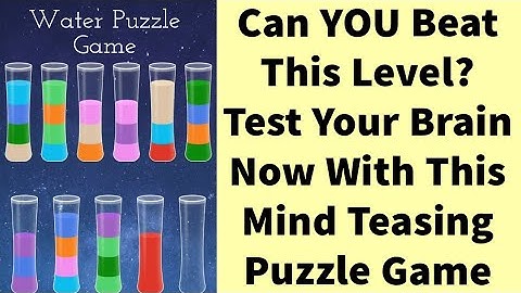 Sort Em All Game Level 488 l Best Water Puzzle Game 2023