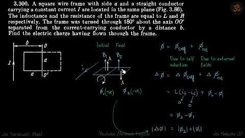 3.300 | Irodov Solutions | Electrodynamics