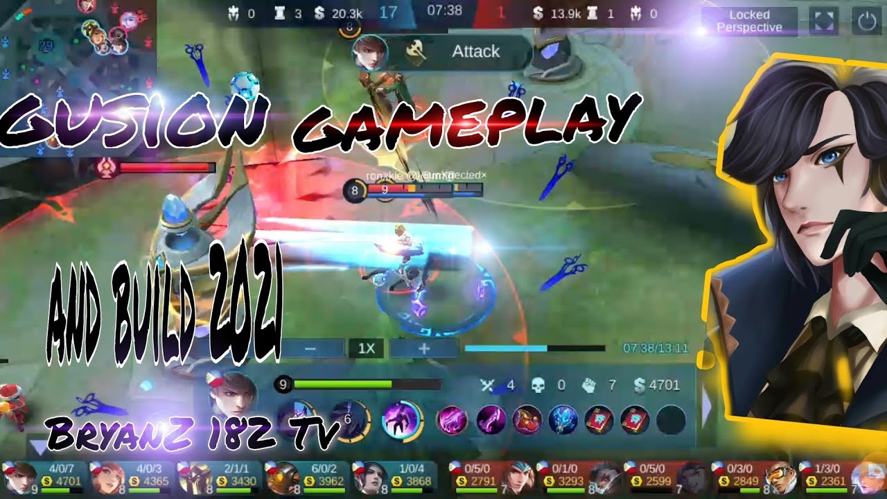 GUSION NEW ROTATION ANG GAMEPLAY AND BUILD IN 2021