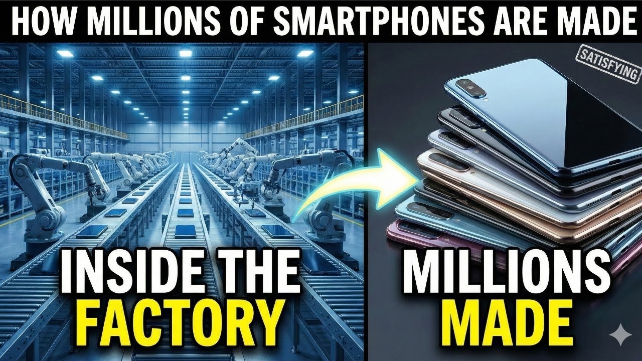 How Millions of Smartphones are Made | Inside the World’s Biggest Factories