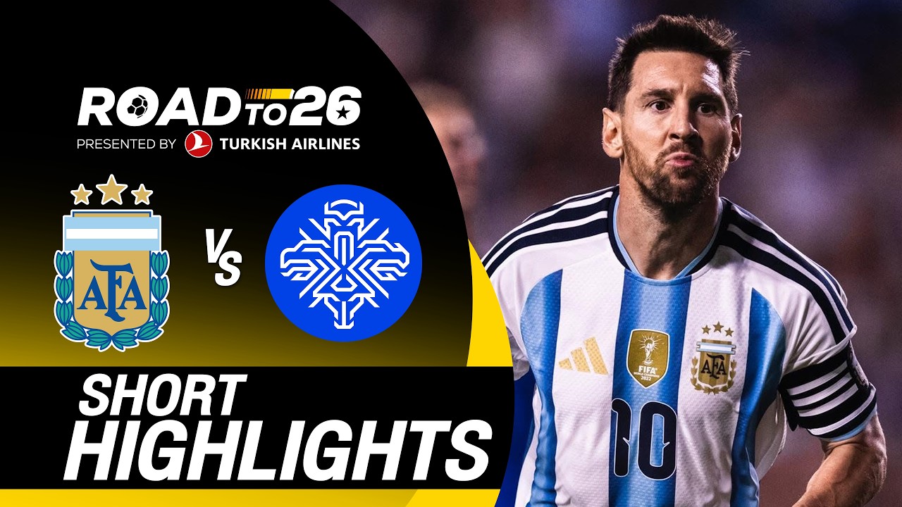 [Highlight] International football - Road to 26 : Argentina vs Iceland (10-06-69)