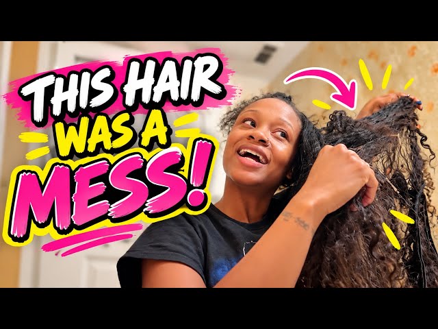 My Hair Was a MESS 😩 So I Had to Get It Done! - YouTube