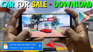 How to Download PC Like Car for Sale Simulator Game on Android 🤑 | Easy Step-by-Step Guide screenshot 4