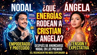 QUE ENERGIAS RODEAN A CRISTIAN Y ANGELA despues de anunciarse la asistencia de Nodal a los premios
