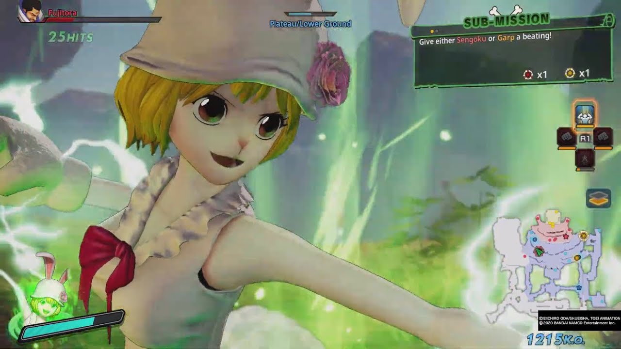 one piece pirate warriors 4 [carrot max level (treasure log; part 90