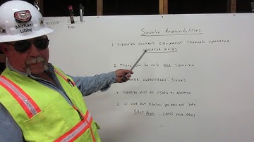 Signaler Responsibilities By Operator Libby