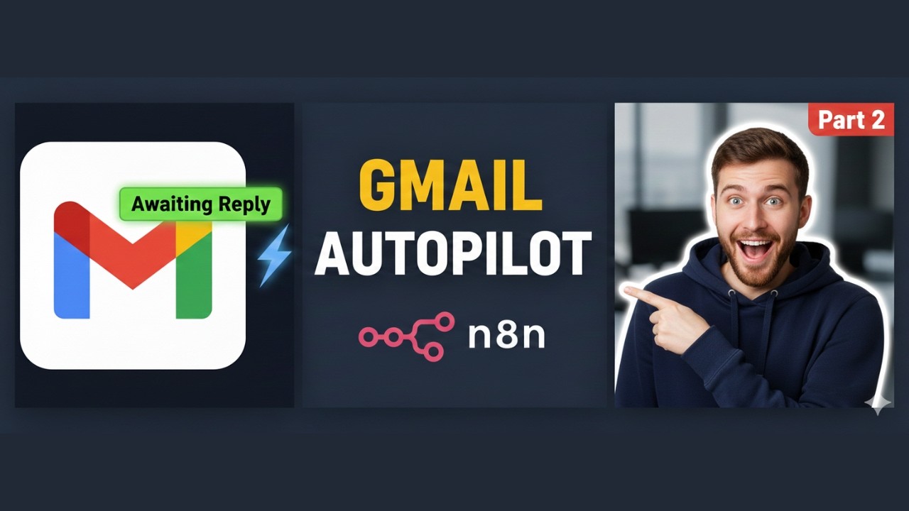 n8n Gmail automation workflow tutorial screenshot