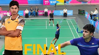 FINAL | 37th NATIONAL GAMES BADMINTON MEN'S TEAM CHAMPIONSHIP 2023  PRUTHVI ROY V/S ROHAN GURBANI