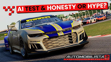 Automobilista 2 | AMS2 - 1.6 AI TEST & A chat about HONESTY!