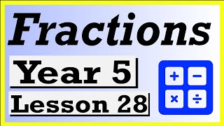 Solve missing fraction problems with denominators as common multiples beyond 1 - Your Turn