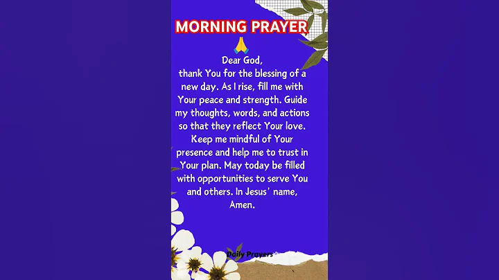 MORNING PRAYER 🙏//START YOUR DAY WITH A PRAYER#goodmorning #prayer #shortsfeed