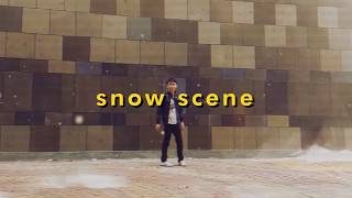 breakdown snow scene w/ after effect