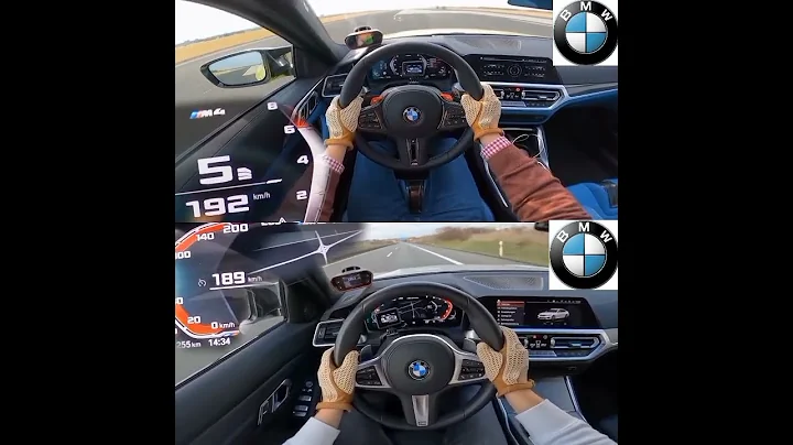 BMW M4 CAMPETITION VS  BMW M340i.                    #bmw