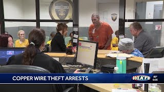 2 suspects in Louisville copper wire theft ring appear in court