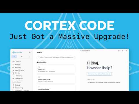 Cortex Code Just Got a Massive Upgrade (March 2026 Updates)