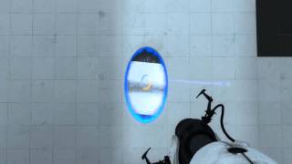 Portal 2: Intended solution for map "No Elements  Reserve" by Goat.