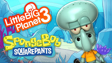 LBP3 - SpongeBob SquarePants Level Kit 100% Walkthrough Part 2 - LittieBigPlanet 3 PS4 | EpicLBPTime