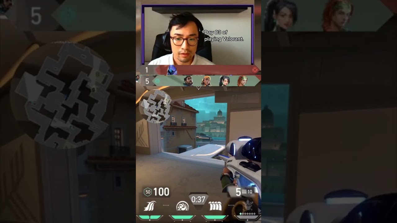 Day 83 Of Playing Valorant Immediately Turned Back When I Heard Omen S Ult 