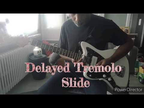 #9 Jam Delayed Tremolo Slide with Classic Vibe Jazzmaster 60's