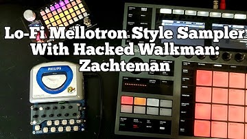 Lo-fi Mellotron Style Sampler with a Gieskes DIY hacked "Walkman" ( Zachteman )
