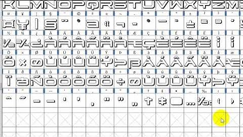 Replacing characters in TTF font