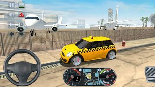 Taxi sim 2020 💥 at Airport | Car games BMW & Volvo best android games 2022 - Android Gameplay # 3 screenshot 3