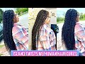Extra Curly Island Twists With Human Hair Bundles - Full Tutorial