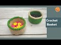 Easy Crochet Mini Basket For Beginners Miniature Crochet Easter Cups Quick Easter Gift Basket
