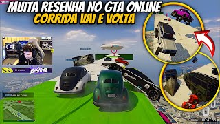 CORRIDA VAI E VOLTA NO GTA ONLINE | MUITA RESENHA COM A TROPA | FC BKINHO CLIPS