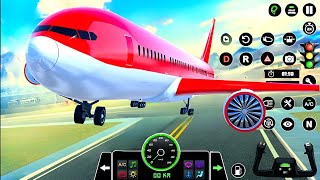 飛行機フライトパイロットシミュレーター3D - ボーイング機緊急着陸 - Androidゲームプレイ screenshot 1