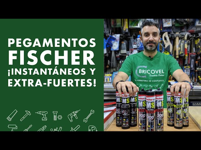 Pegamento extrafuerte para todo x2 int. y ext. (300ml) 514860 fischer  4048962131994 17679 FISCHER