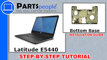 Dell Latitude E5440 Bottom Base How-To Video Tutorial
