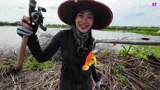 ตกปลาช่อนพนัสนิคม FISHINGEZ วันที่ 3-6-67