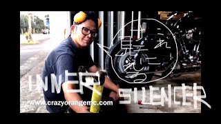 CRAZY ORANGE MOTORCYCLE