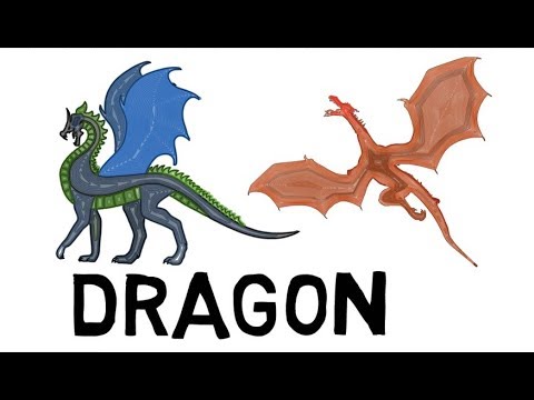 Дракон, як намалювати дракона, #draw, як намалювати дракона крок за кроком, малюємо два дракони - YouTube