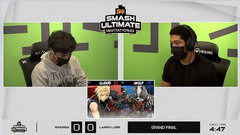 Sparg0 vs. Larry Lurr - G4 Smash Ultimate Invitational GRAND FINALS