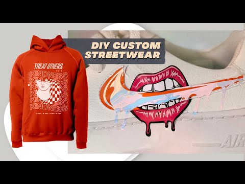 Видео: HOW TO CUSTOMIZE STREETWEAR USING YOUR CRICUT