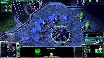Starcraft 2 Commentary 1v1 connorrush vs decryt ZvT part 1 of 2 720p