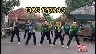 BOS BERAS KREASI SENAM JAWAAN || WIWIN MBOK PENGEK || KJS MAWAR COREO  @khaylachanel1018