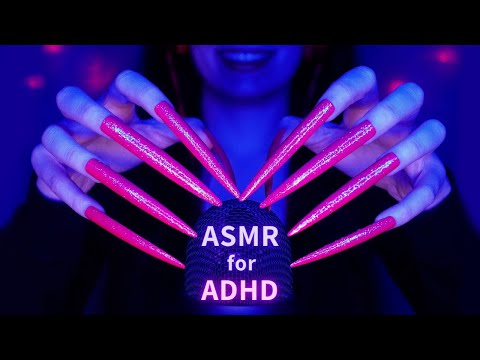 ASMR for ADHD 💙Changing Triggers Every Few Seconds😴 Scratching , Tapping , Massage & More No Talking