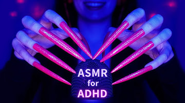 ASMR for ADHD 💙Changing Triggers Every Few Seconds😴 Scratching , Tapping , Massage & More No Talking