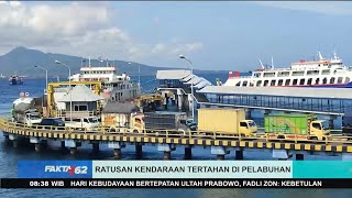 Ratusan Kendaraan Tertahan di Pelabuhan