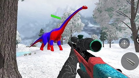 Wild Animal Hunter 3D - Dinosaur Hunter Game - Android Gameplay #617