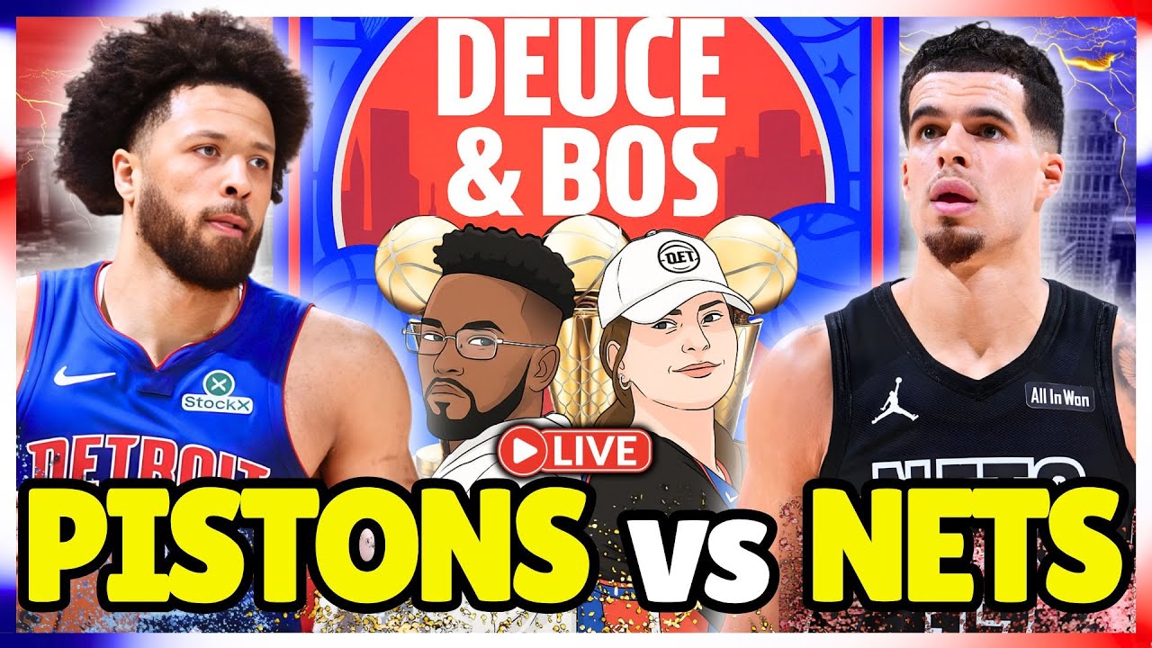 Will Losing Streak Finally End? | Postgame Recap! | #pistons #nba #nets