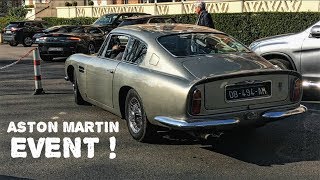 OVER 30 Aston Martin for the Aston club rally in Le Touquet(FR) !!!