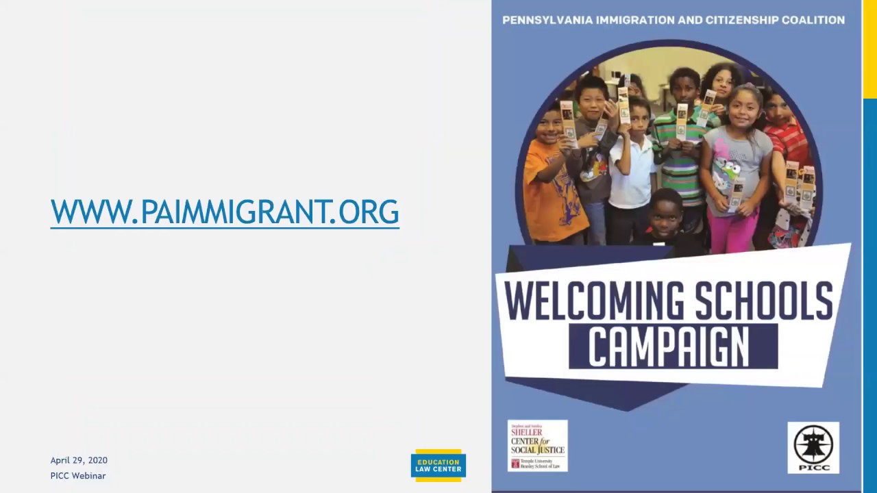 The State of Education during COVID-19 and Immigrant Students - YouTube