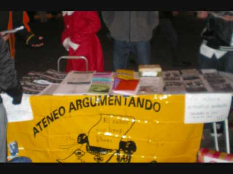 Material distribuido por el Ateneo Libertario Argumentando de Salamanca (ALAS)